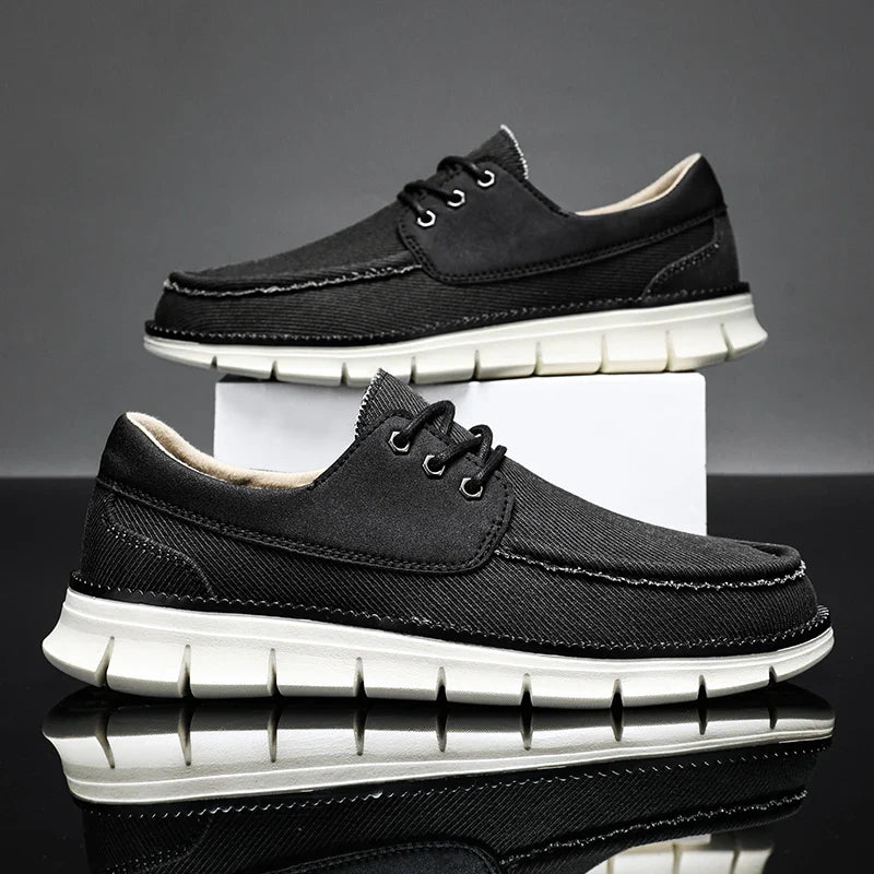 Lorenzo Men's Canvas Loafers