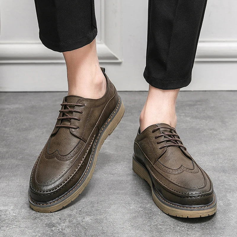 Sorrento Leather Business Sneakers