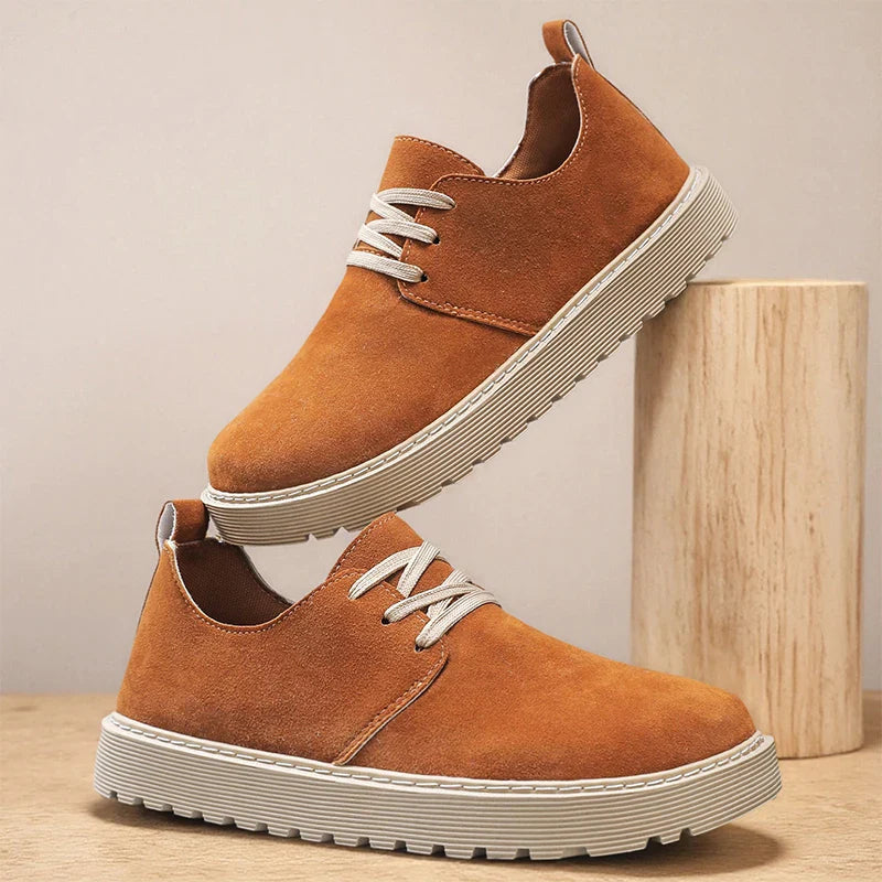 Men's Genuine Suede Sneakers