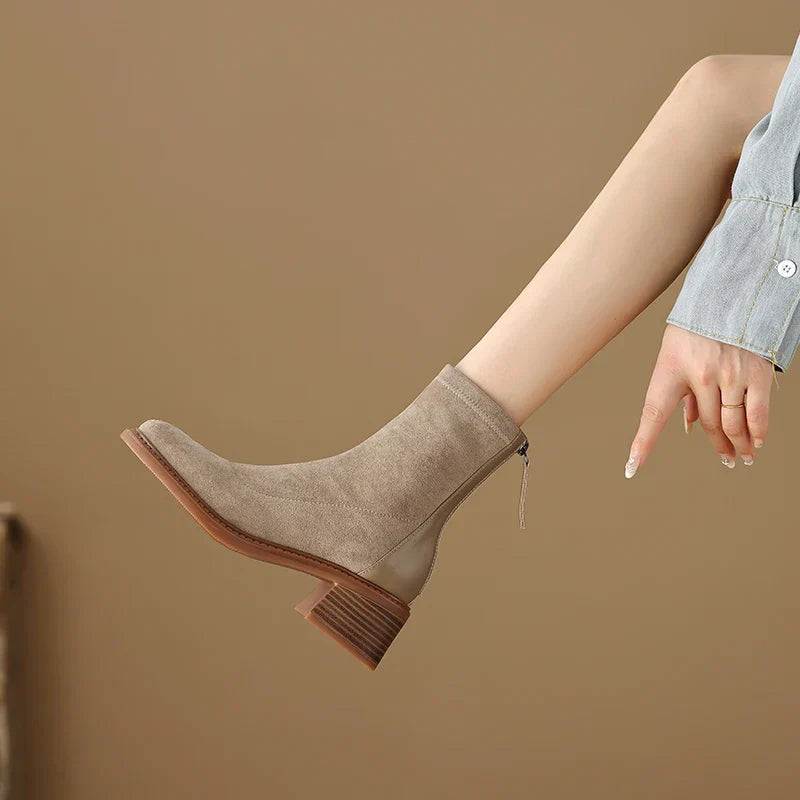 Clarke Suede Chelsea Ankle Boots