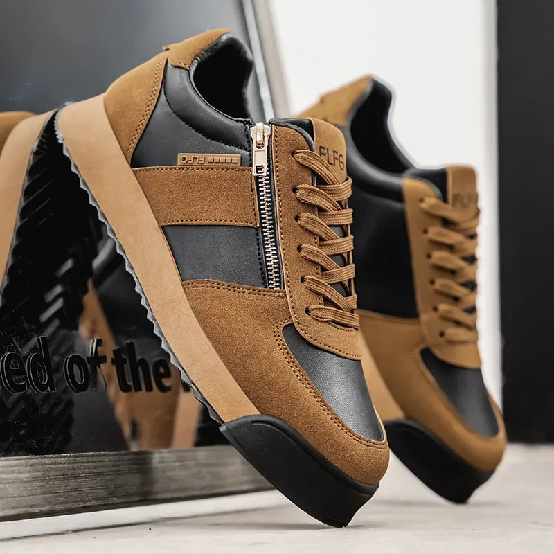 Urban Metro Suede Leather Sneakers