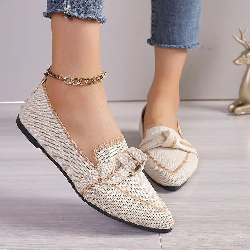 Evelyn Twist Knot Work Loafers