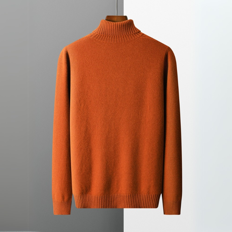 Marcello Men's Merino Wool Turtleneck