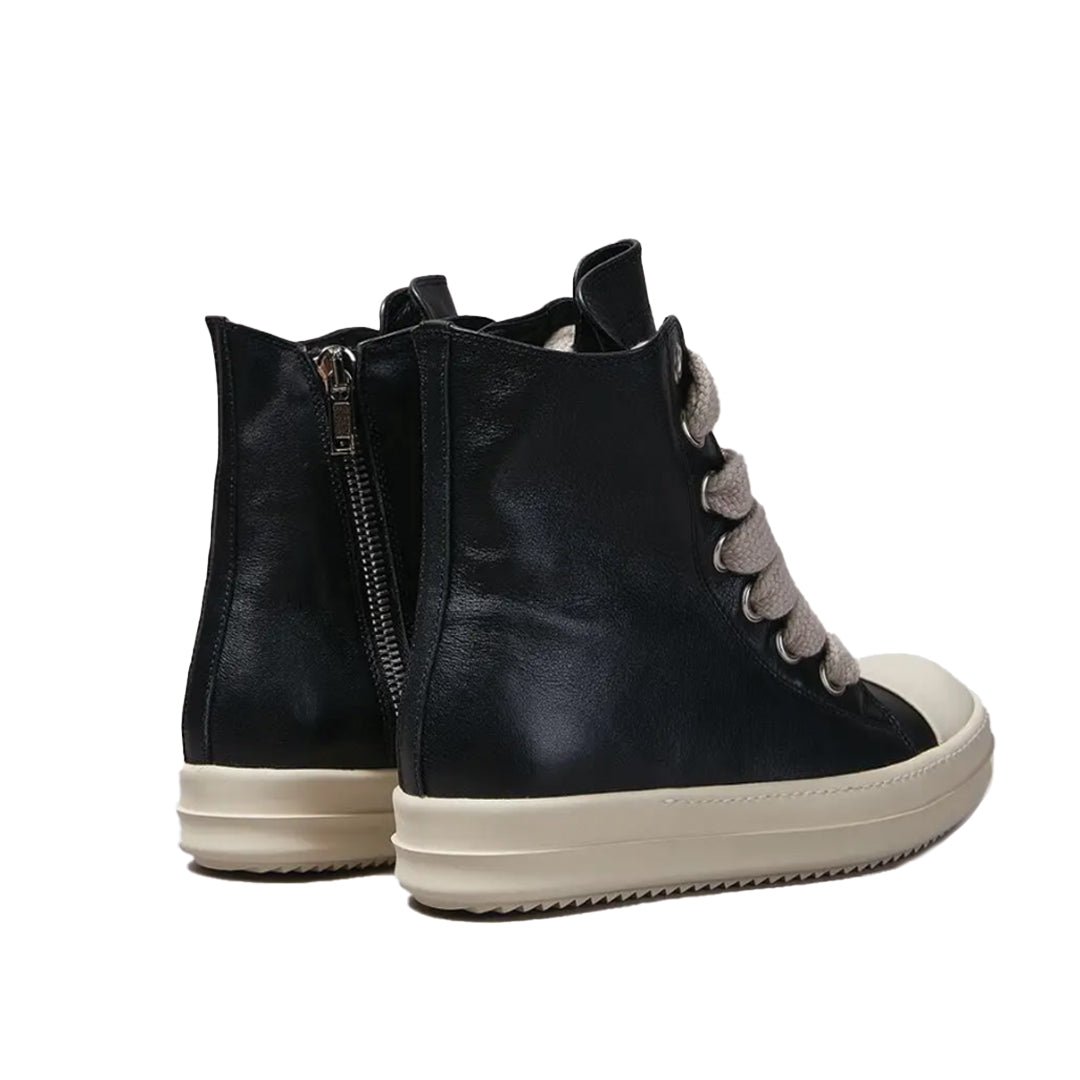 Bizmo Men's Wide Laced High-Top Sneakers