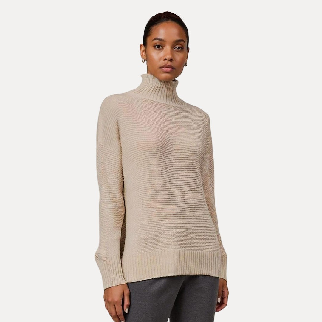 Ginnie Women's Turtleneck Wool Sweater