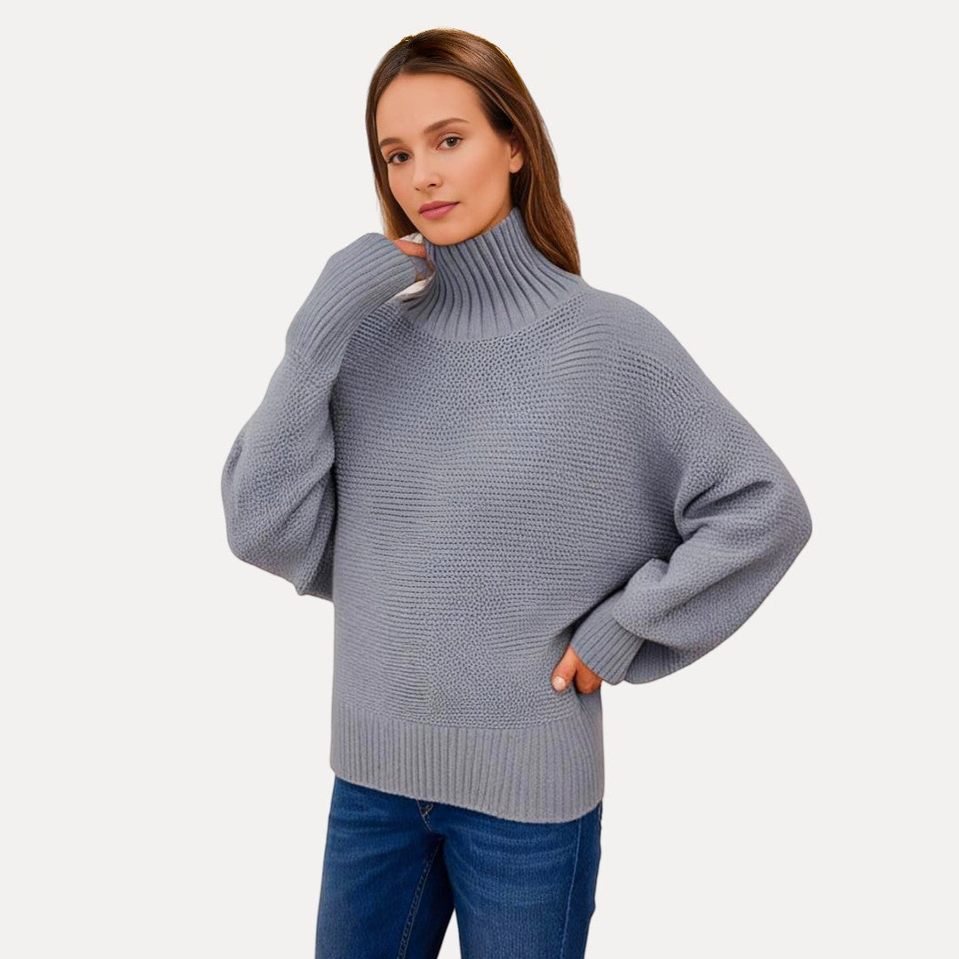 Ginnie Women's Turtleneck Wool Sweater