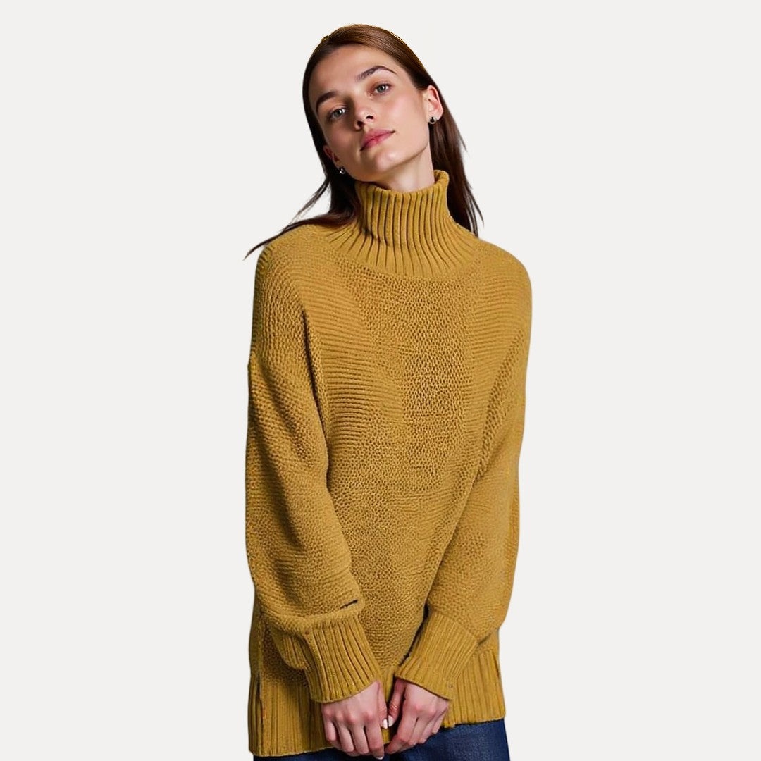 Ginnie Women's Turtleneck Wool Sweater
