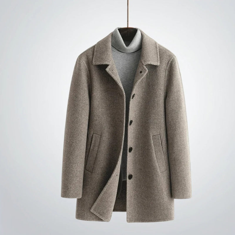Ashton Men's Elegant  Wool Coat