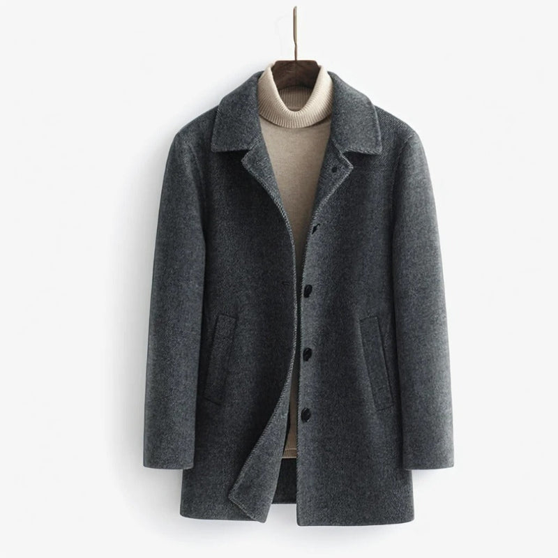 Ashton Men's Elegant  Wool Coat