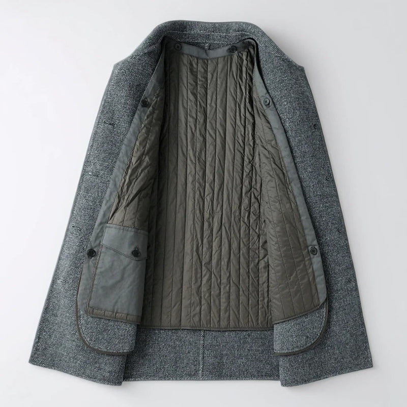 Ashton Men's Elegant  Wool Coat