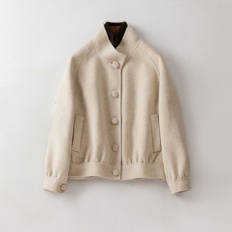 Eliah Women's Button Up Cashmere Coat