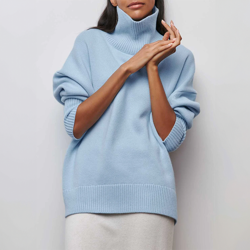 Amelie Knitted Turtleneck Sweater