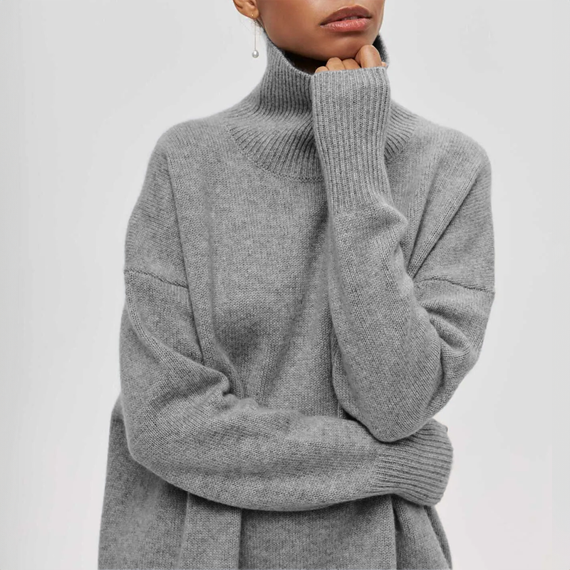 Amelie Knitted Turtleneck Sweater