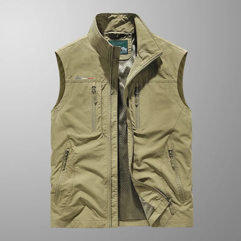 Derrek Men's Breathable Cargo Vest