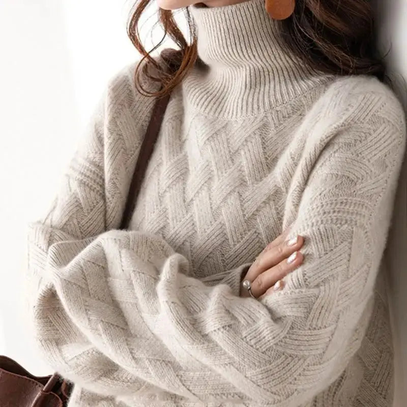 Yasmine Luxe Turtle Neck Sweater