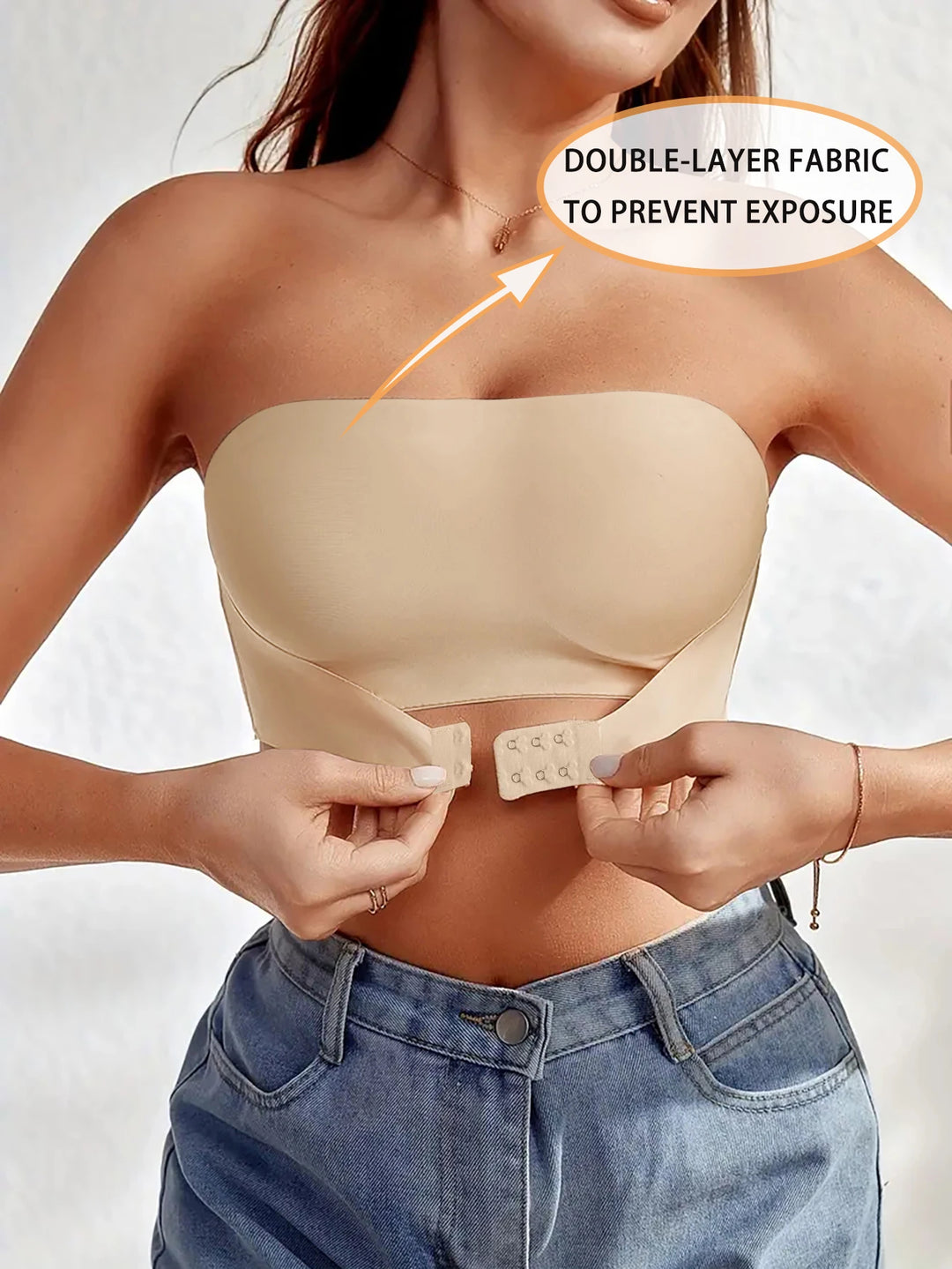 Women's Strapless Seamless Bra