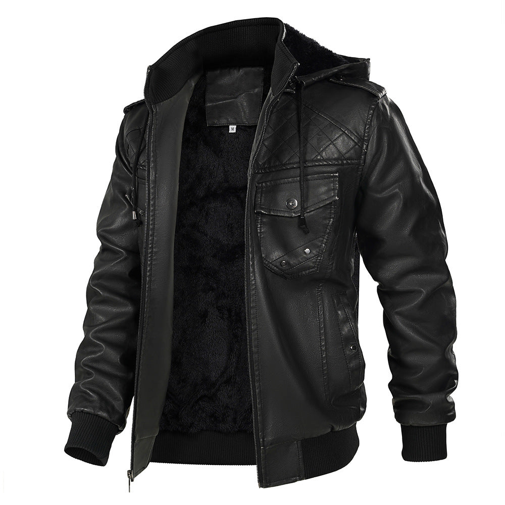 Bexley Men's Bomber Leather Jacket
