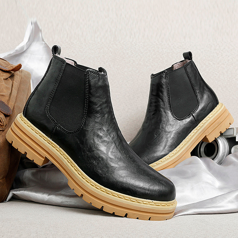 Logan Men's Genuine Leather Boots