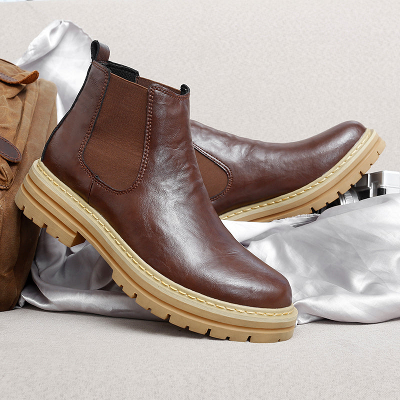 Logan Men's Genuine Leather Boots