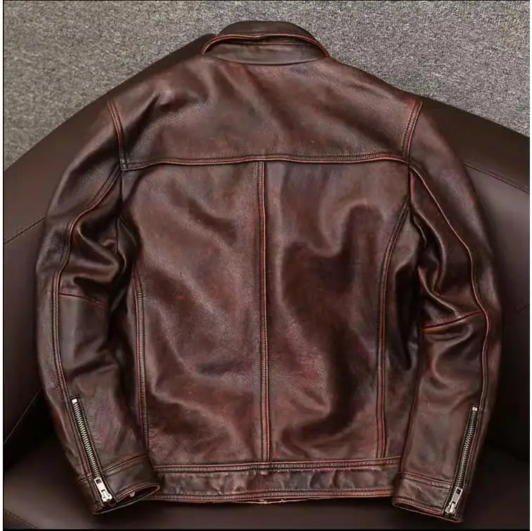 Highland Men's Genuine Leather Jacket