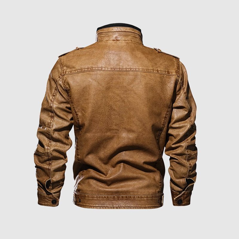 Cassetto Hardcore Men's Leather Jacket