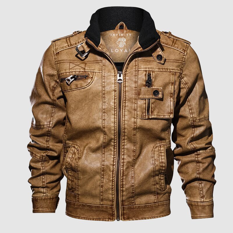 Cassetto Hardcore Men's Leather Jacket