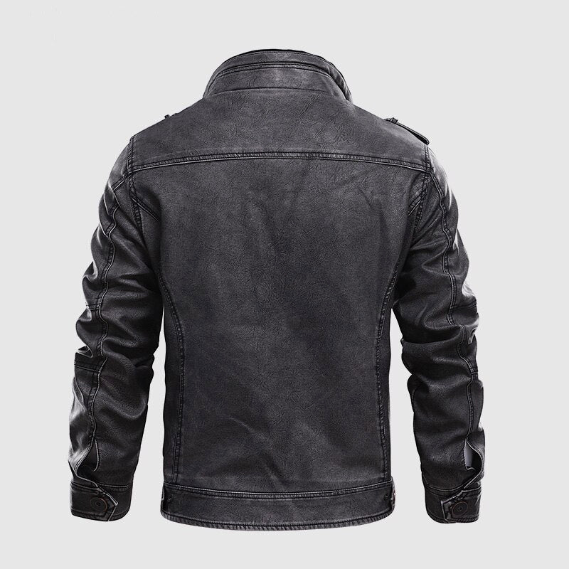 Cassetto Hardcore Men's Leather Jacket