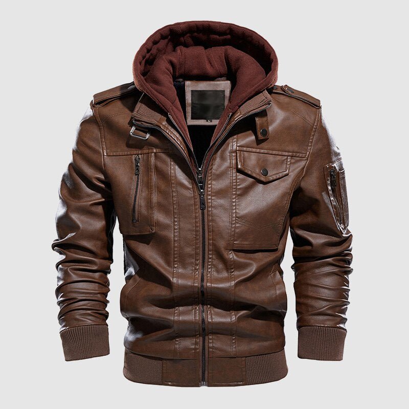 Johnthan Leather Men's Jacket
