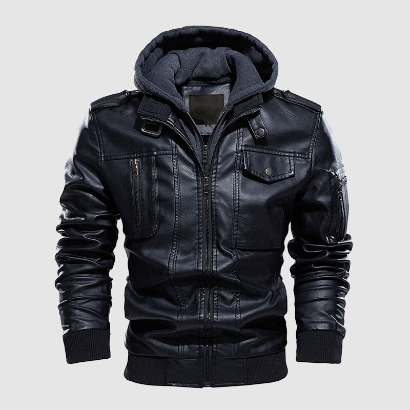 Johnthan Leather Men's Jacket