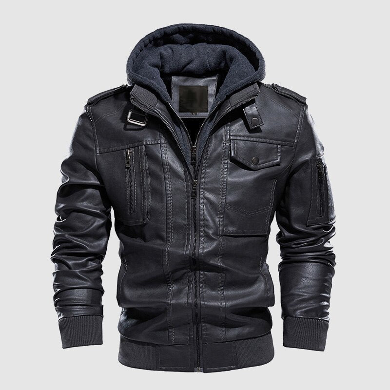 Johnthan Leather Men's Jacket